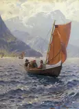 Hans Dahl, Folkeliv på fjorden