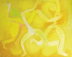 André Beaudin, La danse, 1933, Olje på lerret