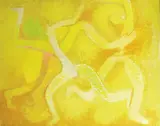 André Beaudin, La danse, 1933, Olje på lerret