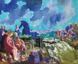 Arne Ekeland, Flyktninger