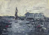 Olav Strømme, Fra Venezia, Olje på plate