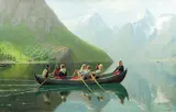 Hans Dahl, Til kirke på Strynsvannet i Nordfjord