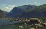 Adelsteen Normann, Tettsted i Sognefjorden med sognejakter