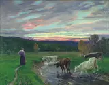 Christian Skredsvig, Etter solnedgang, Eggedal