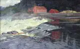Frits Thaulow, Fossefall i Norge