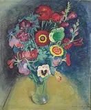 Arne Kavli, Oppstilling med blomster i vase