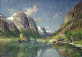 Adelsteen Normann, Fjordlandskap
