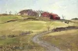 Frits Thaulow, Norsk landskap med bondegård