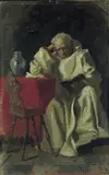 Frits Thaulow, En munk