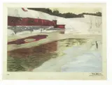 Frits Thaulow, Inntrykk fra sne