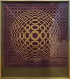 Vasarely. Vega - tuz., Litografía en color sobre papel, firmada en la plancha, de una edición de 1500., Litografía en color sobre papel, firmada en la plancha, de una edición de 1500.