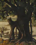 Pierre Daguet, Sin título, Óleo sobre lienzo