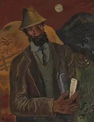Vendedor de peinillas by Hernando Tejada, 1949, Óleo sobre lienzo, sold Nov 2025