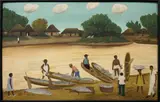Noé León, Sin título, 1970, Acrílico sobre lienzo 50 x 80 cm