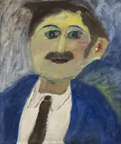 María Villa, [Hombre], Óleo sobre lienzo