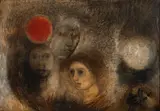 Lucy Tejada, Sin título, Mixta sobre masonite