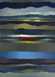 Galaor Carbonell, Cielos múltiples de Colombia, 1977, Óleo sobre lienzo