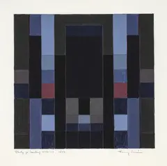 Fanny Sanín, Study in painting N° 10 (2), 1979, Acrílico sobre papel