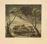 Alfonso Quijano Acero, Sin título, 1978, Xilografía sobre papel, Ejemplar XX de XX