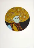 Beatriz González, Viva Méjico, 1979, Litografía sobre papel. Ejemplar 27 de 30