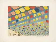 Ever Astudillo, Sin título, 1984, Serigrafía sobre papel. Ejemplar Prueba de artista