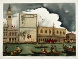 Álvaro Barrios, Instalación de un monumento público en Venecia