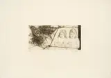 Lucy Tejada, Redes, 1978, Punta seca sobre papel. Ejemplar XVI de XX