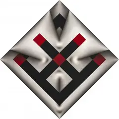 Omar Rayo, Nubehumo, 1987, Acrílico sobre tela