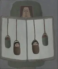Sin título by Antonio Samudio, Óleo sobre lienzo, sold May 2025