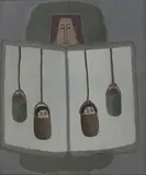 Antonio Samudio, Sin título, Óleo sobre lienzo