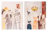 Carlos Granada, Sin título, 1984, Mixta sobre papel (2).