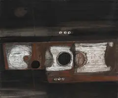 Sin título by David Manzur, 1964, Gouache y acuarela sobre papel., sold May 2025