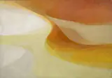 Nieves Dianderas, Límites de la melancolía de la serie Dimensión de la luz, 1997, Óleo sobre lienzo