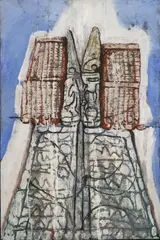 Enrique Tábara, Duende gris, Óleo sobre lienzo