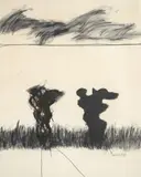 Francisco Rocca, Sin título, 1971, Mixta sobre cartón