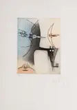 Wifredo Lam, Vigésimo paralelo, 1966 - 1979, Aguafuerte y aguatinta sobre papel. Ejemplar 91 de 130