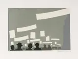 Ever Astudillo, Sin título de la carpeta Unidad, 1984, Litografía sobre papel. Ejemplar 12 de 120