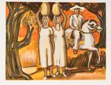 Jorge Elías Triana, Sin título de la carpeta Unidad, 1984, Litografía sobre papel. Ejemplar 12 de 120