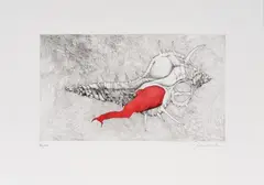 Juan Cárdenas, Sin título, [2013], Aguafuerte sobre papel. Ejemplar 386 de 750
