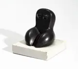 Hugo Martínez, [Torso], década de 1980, Yeso fino lacado