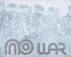 No War by Wilson Díaz, 2017, Acrílico sobre lienzo, sold Nov 2024
