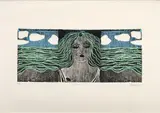 Maripaz Jaramillo, Same sin ti, 1987, Xilografía y serigrafía sobre papel. Ejemplar 50 de 50