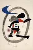 [Harlequin Circumscribed], [1973] by Joan Miró, Litografía sobre papel. Edición Hors Commerce, sold Sep 2024