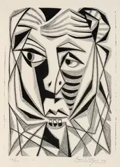 Sin título by Emma Reyes, 1958, Litografía sobre papel. Ejemplar 20 de 60, sold Sep 2024