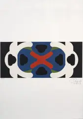Édgar Negret, Sin título, Serigrafía sobre papel. Ejemplar 100 de 100