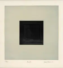 Rafael Echeverri, Ringlete, 1987, Serigrafía sobre papel. Ejemplar Prueba de Artista