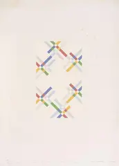 Sin título by Shizuko Yoshikawa, 1990, Serigrafía sobre papel. Ejemplar 65 de 100, sold Sep 2024