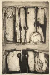 Death of a bird by David Manzur, 1964, Aguafuerte e intaglio sobre papel. Ejemplar 6 de 12, sold Sep 2024