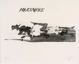 Alejandro Obregón, Aquelarre, 1976, Aguafuerte sobre papel. Ejemplar 35 de 75
