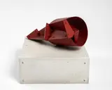 Édgar Negret, Navegante, 1976, Aluminio pintado. Múltiple